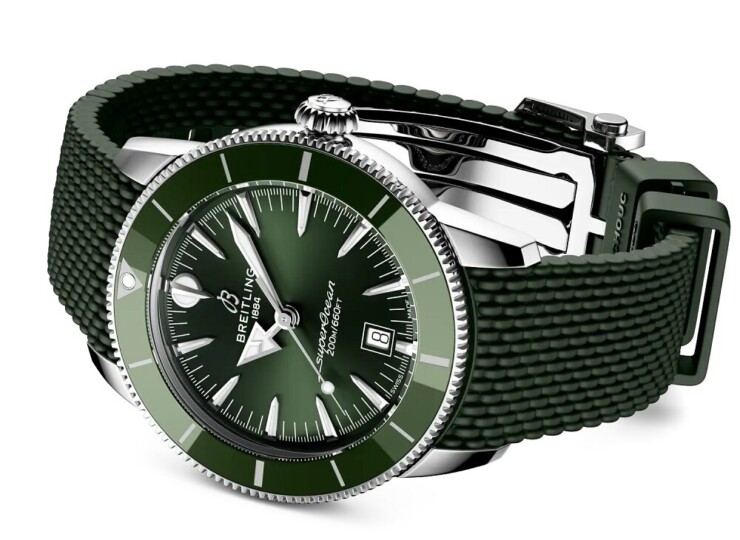 BREITLING スーパーオーシャン ヘリテージ B31 オートマチック 44 グリーン文字盤 AB3112361L1S1