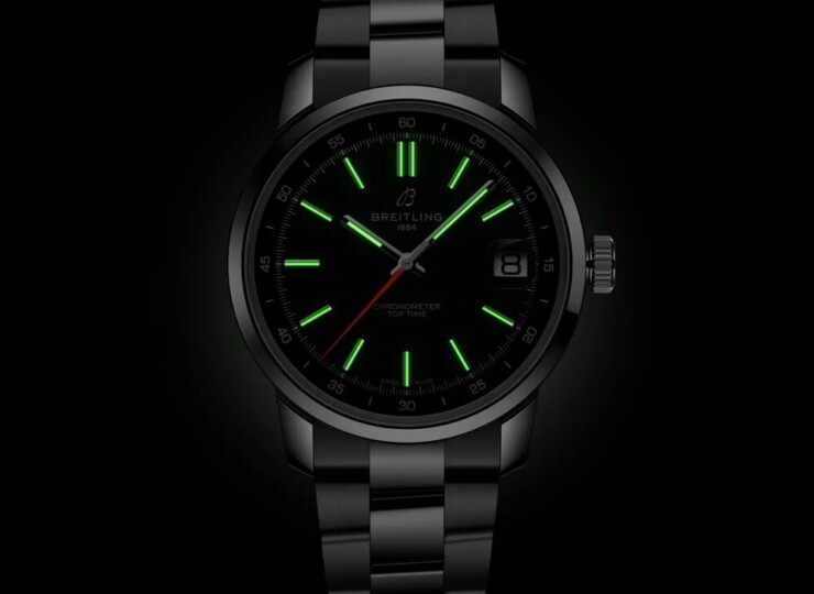 BREITLING トップタイム B31 グリーン文字盤 AB3113171L1A1