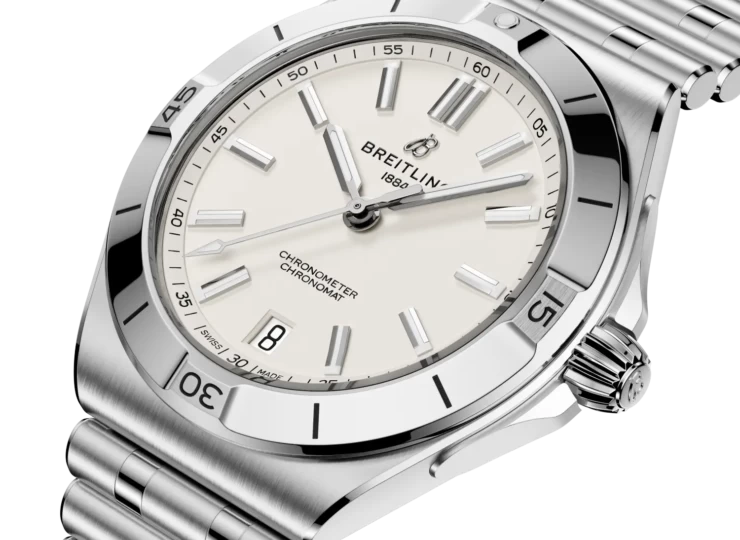 BREITLING クロノマット B31 オートマチック40 ホワイト文字盤 AB3114101A1A1