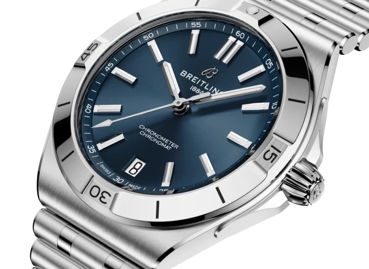 BREITLING クロノマット B31 オートマチック40 ブルー文字盤 AB3114101C1A1