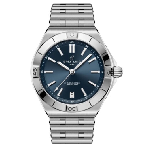 BREITLING クロノマット B31 オートマチック40 ブルー文字盤 AB3114101C1A1