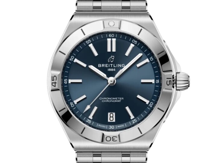BREITLING クロノマット B31 オートマチック40 ブルー文字盤 AB3114101C1A1