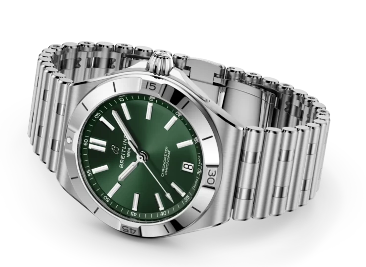 BREITLING クロノマット B31 オートマチック40 グリーン文字盤 AB3114101L1A1