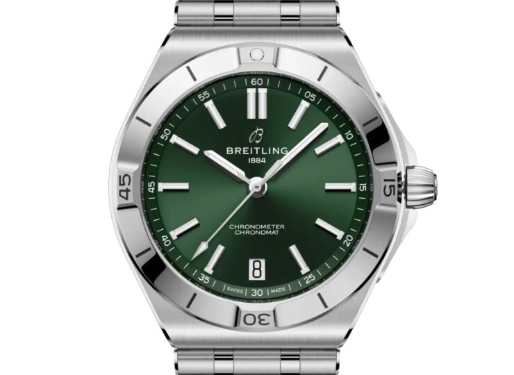 BREITLING クロノマット B31 オートマチック40 グリーン文字盤 AB3114101L1A1