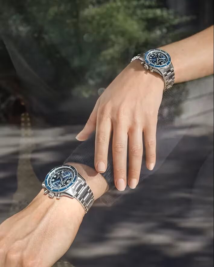 BLANCPAIN エアコマンド 42.5mm ブルー文字盤 チタン AC02-12B40-63B