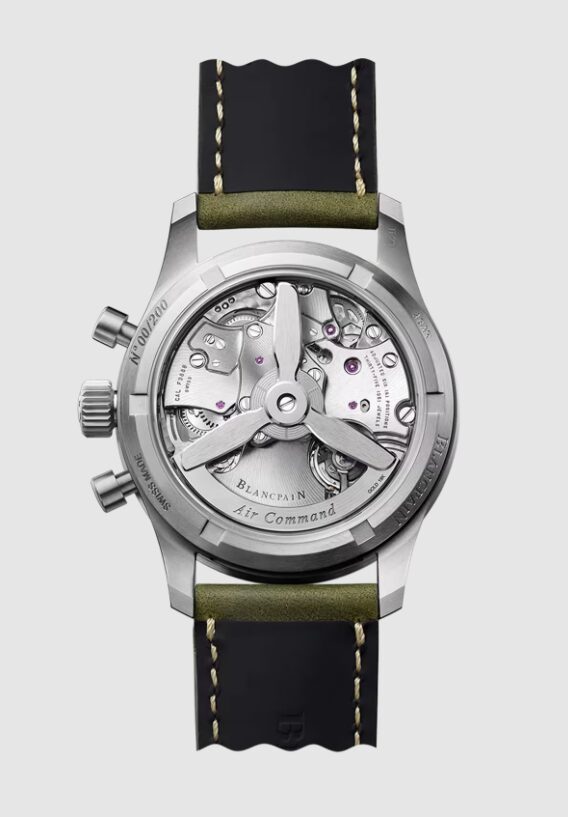 BLANCPAIN エアコマンド 42.5mm グリーン文字盤 AC02-12B53-63B