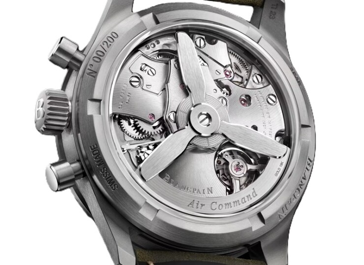 BLANCPAIN エアコマンド 42.5mm グリーン文字盤 AC02-12B53-63B