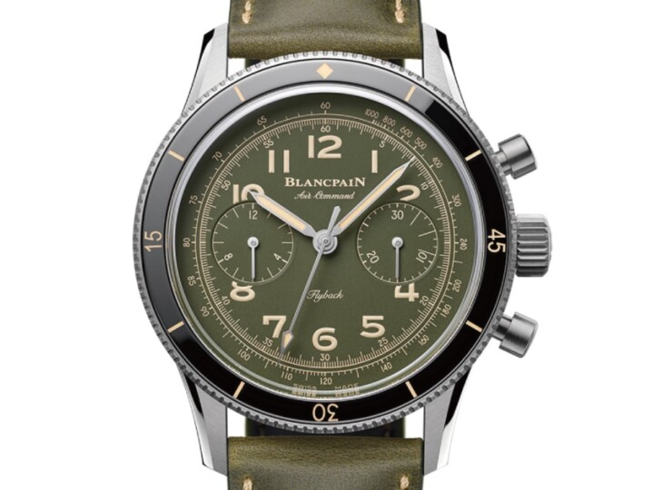 BLANCPAIN エアコマンド 42.5mm グリーン文字盤 AC02-12B53-63B
