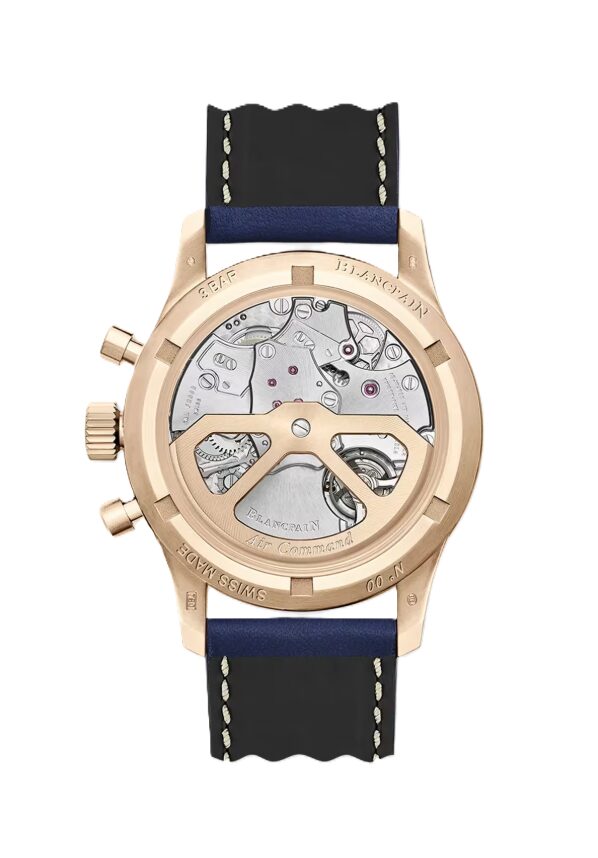 BLANCPAIN エアコマンド 42.5mm ブルー文字盤 レッドゴールド AC02-36B40-63B