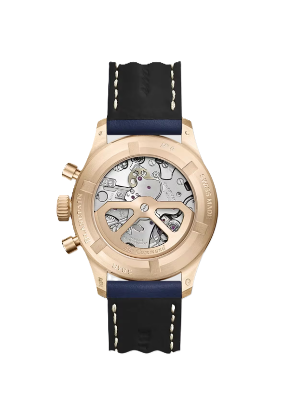 BLANCPAIN エアコマンド 36.2mm ブルー文字盤 レッドゴールド AC03-36B40-63B