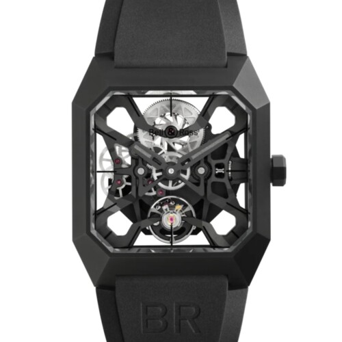 BELL & ROSS BR-03 Cyber Ceramic 42mm スケルトン文字盤 BR03-CYBER-CE