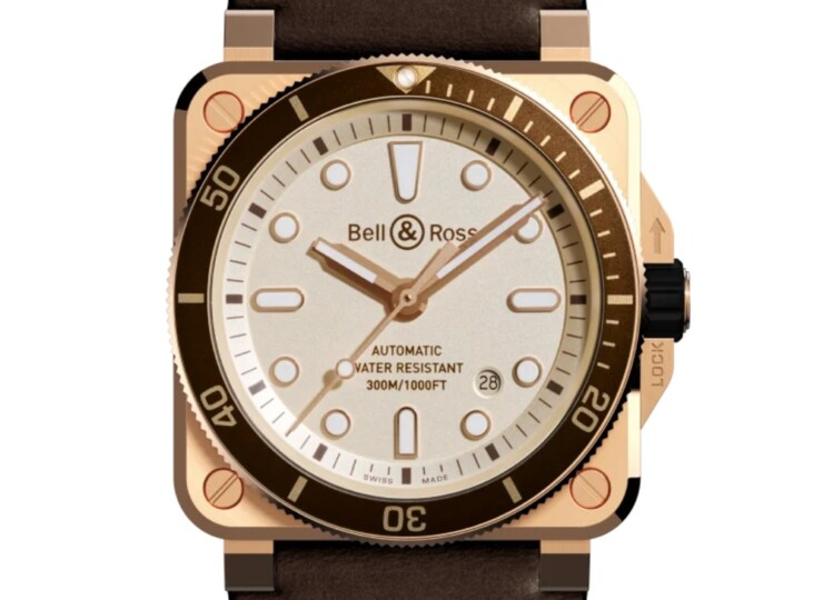 BELL & ROSS BR-03 Diver White Bronze 42mm シルバー文字盤 BR0392-D-WH-BR/SCA