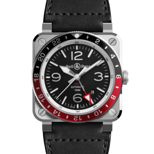 BR-03 GMT Black 42mm ブラック文字盤