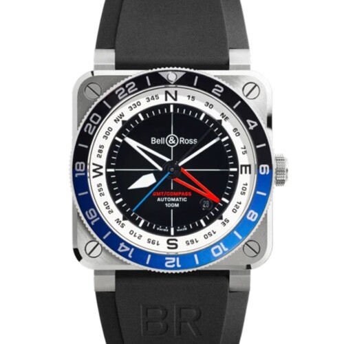 BR-03 GMT Compass 42mm ブラック文字盤