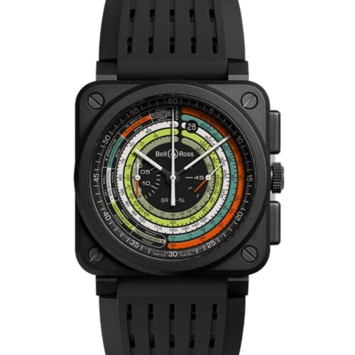 BR-03 Chrono multimeter 42mm ブラック文字盤