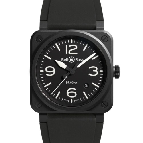 BR-03 Black Matte 41mm ブラック文字盤