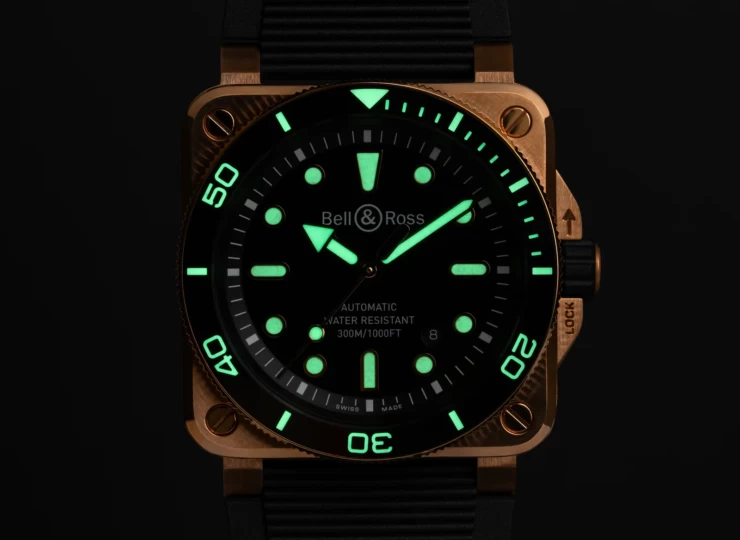 BELL & ROSS BR-03 Diver Black Bronze 42mm ブラック文字盤 BR03A-D-BL-BR/SRB