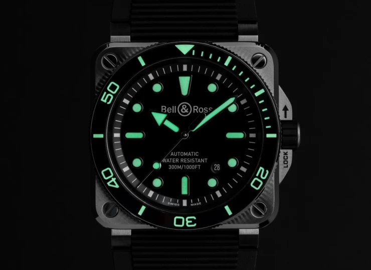 BELL & ROSS BR-03 Diver Black Steel 42mm ブラック文字盤 BR03A-D-BL-ST/SRB