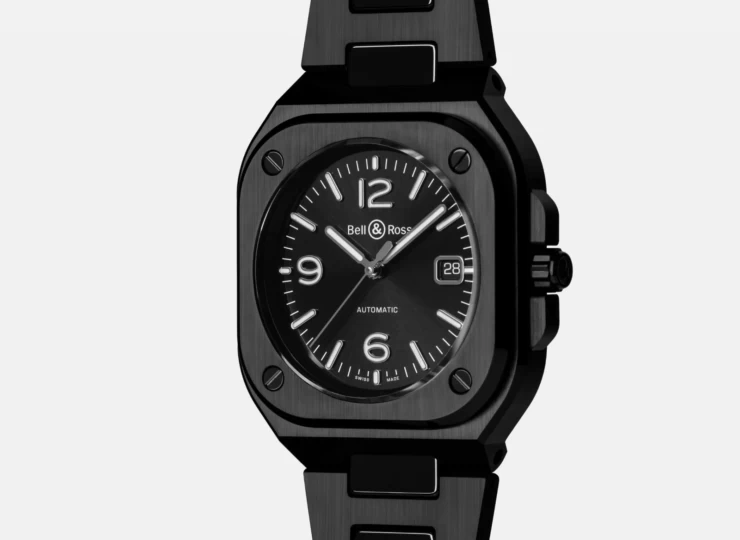 BELL & ROSS BR-05 Black Ceramic 41mm ブラック文字盤 セラミックブレスレット BR05A-BL-CE/SCE