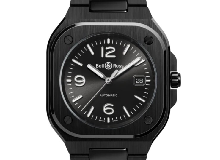 BELL & ROSS BR-05 Black Ceramic 41mm ブラック文字盤 セラミックブレスレット BR05A-BL-CE/SCE