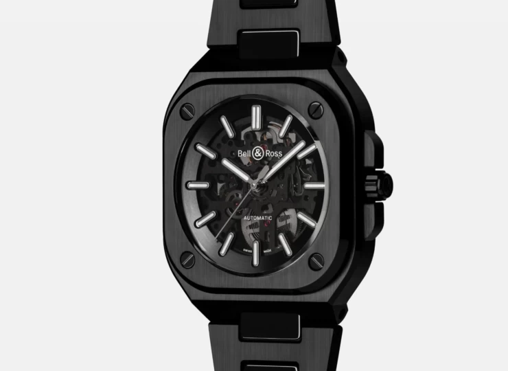 BELL & ROSS BR-05 Skeleton Black Ceramic 41mm ブラック文字盤 セラミックブレスレット BR05A-BL-SK-CE/SCE