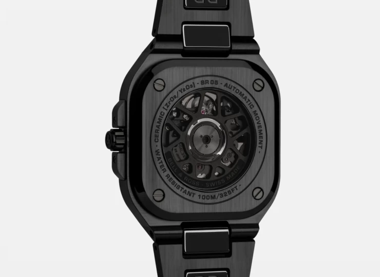 BELL & ROSS BR-05 Skeleton Black Ceramic 41mm ブラック文字盤 セラミックブレスレット BR05A-BL-SK-CE/SCE