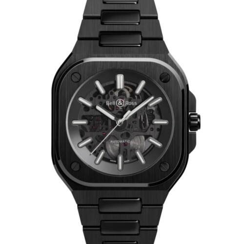 BR-05 Skeleton Black Ceramic 41mm ブラック文字盤 セラミックブレスレット