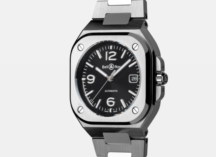 BELL & ROSS BR-05 Black Steel 40mm ブラック文字盤 スティールブレスレット BR05A-BL-ST/SST