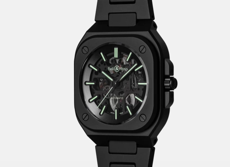 BELL & ROSS BR-05 Skeleton Black Lum Ceramic 41mm ブラック文字盤 BR05A-BLM-SKCE/SCE