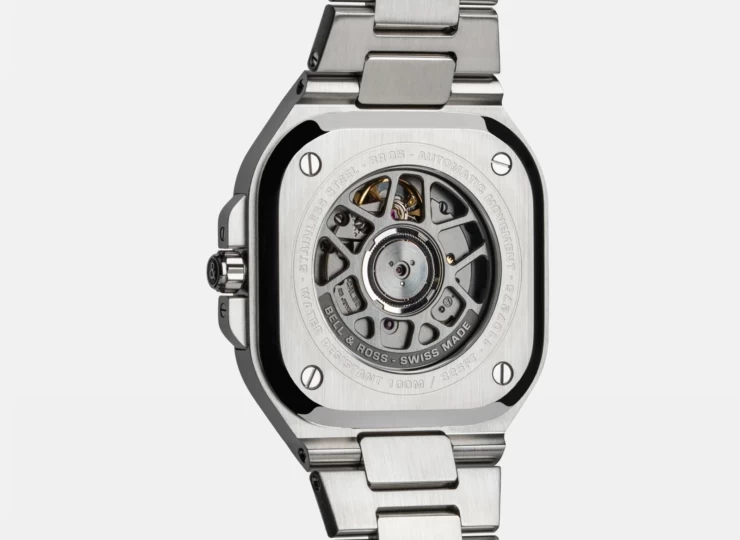 BELL & ROSS BR-05 Blue Steel 40mm ブルー文字盤 スティールブレスレット BR05A-BLU-ST/SST