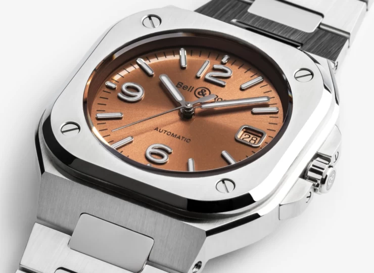 BELL & ROSS BR-05 Copper Brown Steel 40mm ブラウン文字盤 スティールブレスレット BR05A-BR-ST/SST