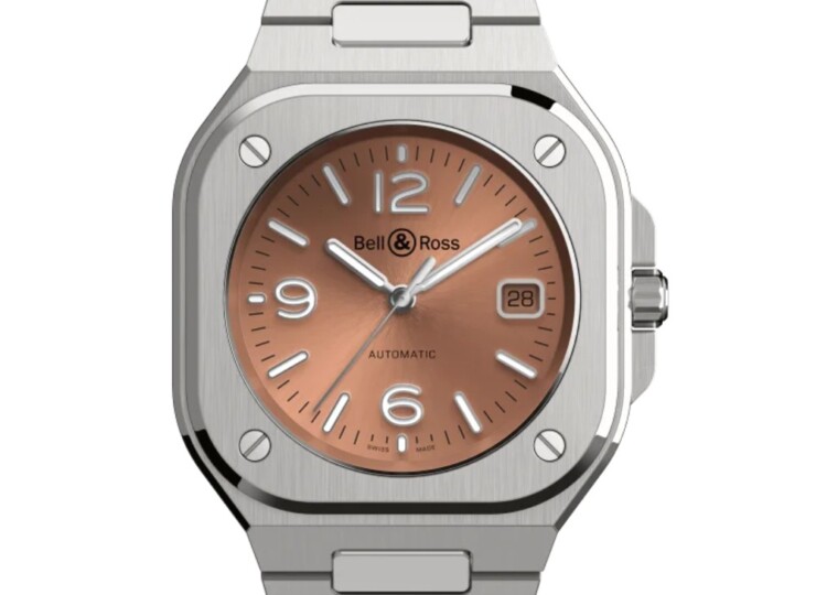BELL & ROSS BR-05 Copper Brown Steel 40mm ブラウン文字盤 スティールブレスレット BR05A-BR-ST/SST