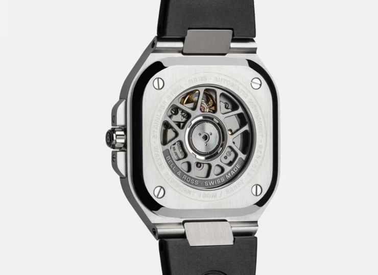 BELL & ROSS BR-05 Grey Steel 40mm グレー文字盤 ラバーストラップ BR05A-GR-ST/SRB