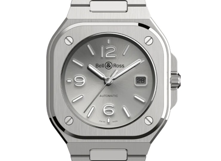 BELL & ROSS BR-05 Grey Steel 40mm グレー文字盤 スティールブレスレット BR05A-GR-ST/SST