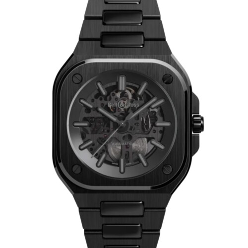BR-05 Skeleton Phantom Ceramic 41mm ブラック文字盤 セラミックブレスレット