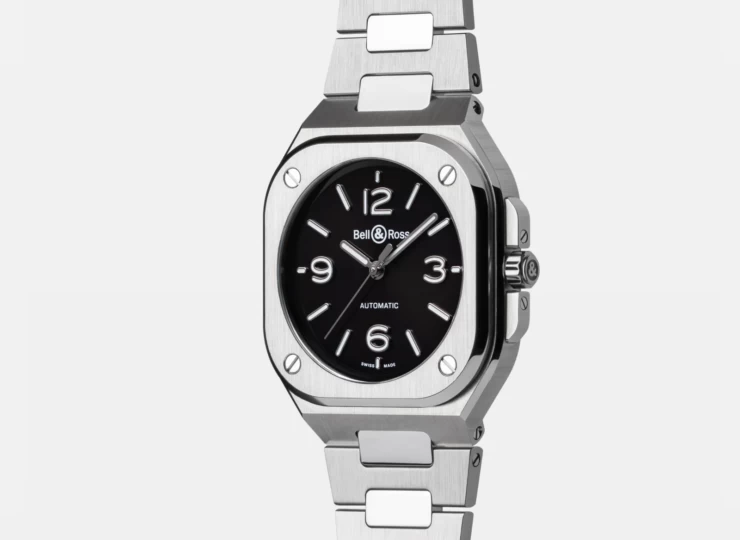 BELL & ROSS BR-05 36 mm Black Steel 36mm ブラック文字盤 BR05A-S-BL-ST/SST