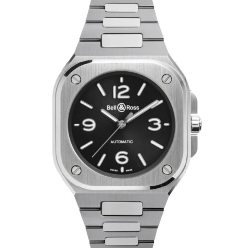 BR-05 36 mm Black Steel 36mm ブラック文字盤