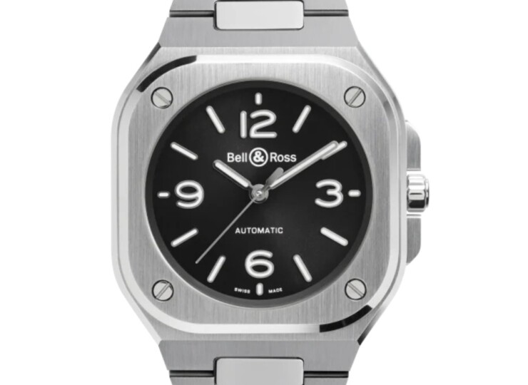 BELL & ROSS BR-05 36 mm Black Steel 36mm ブラック文字盤 BR05A-S-BL-ST/SST