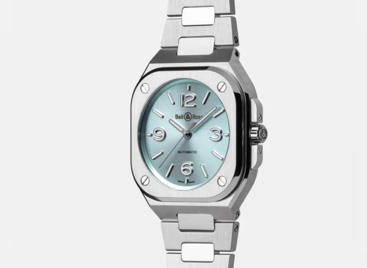 BELL & ROSS BR-05 36 mm Ice Blue Steel 36mm ブルー文字盤 BR05A-S-BU-ST/SST