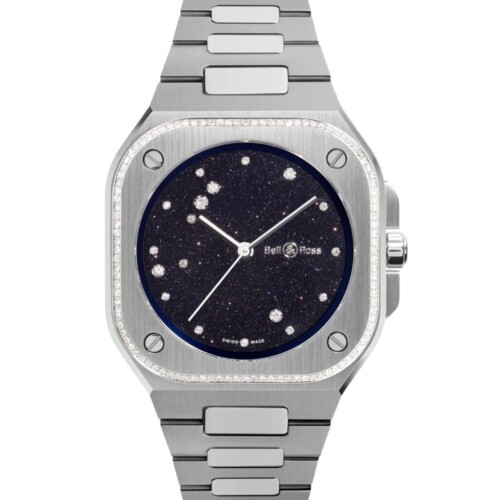 BR-05 36 MM Blue Diamond Eagle Diamonds 36mm アベンチュリン文字盤
