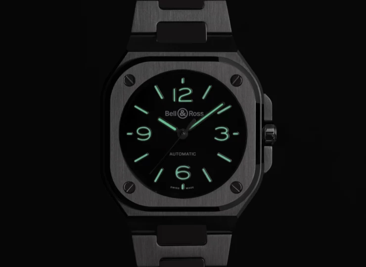 BELL & ROSS BR-05 36 mm Mother Of Pearl Steel 36mm マザーオブパール文字盤 BR05A-S-MP-ST/SST