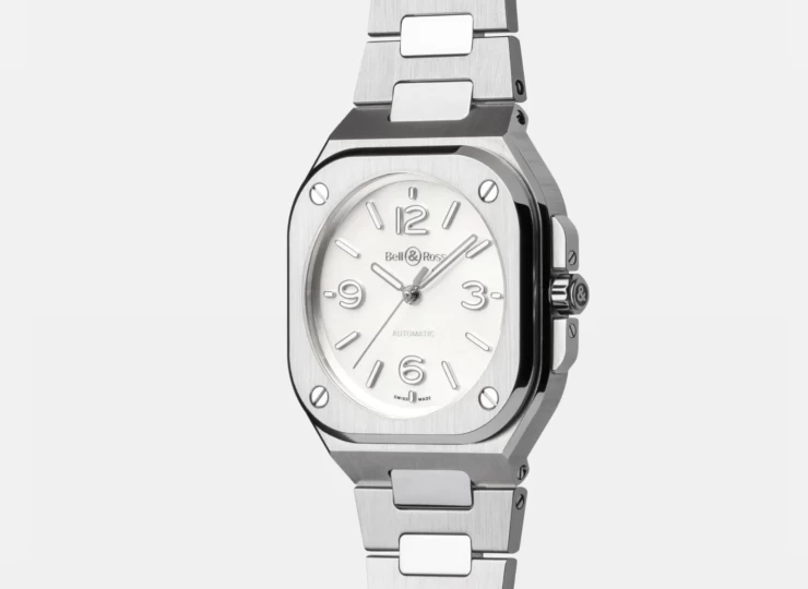 BELL & ROSS BR-05 36 mm Mother Of Pearl Steel 36mm マザーオブパール文字盤 BR05A-S-MP-ST/SST