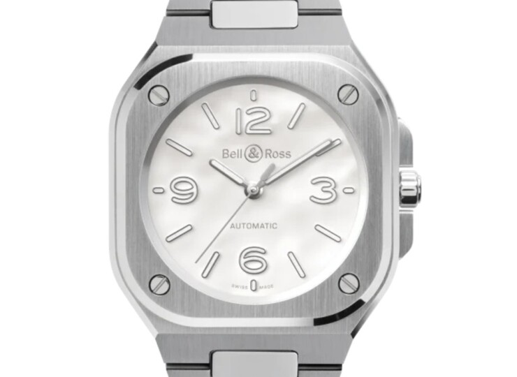 BELL & ROSS BR-05 36 mm Mother Of Pearl Steel 36mm マザーオブパール文字盤 BR05A-S-MP-ST/SST