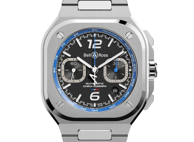 BELL & ROSS BR-05 CHRONO A523 42mm ブラック文字盤 BR05C-A523-ST/SST