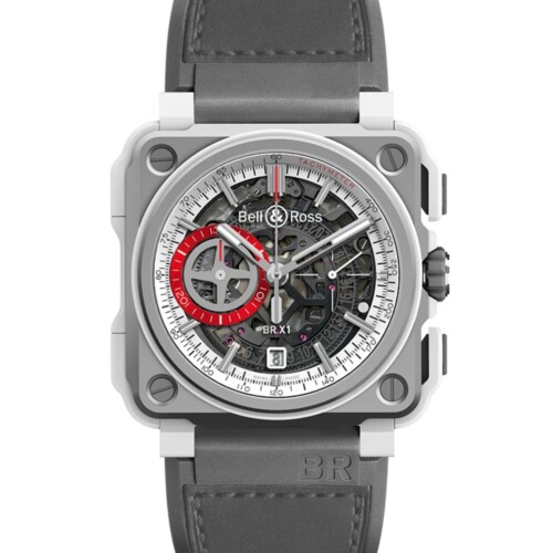 BELL & ROSS BR-X1 WHITE HAWK 45mm ホワイト文字盤 BRX1-WHC-TI