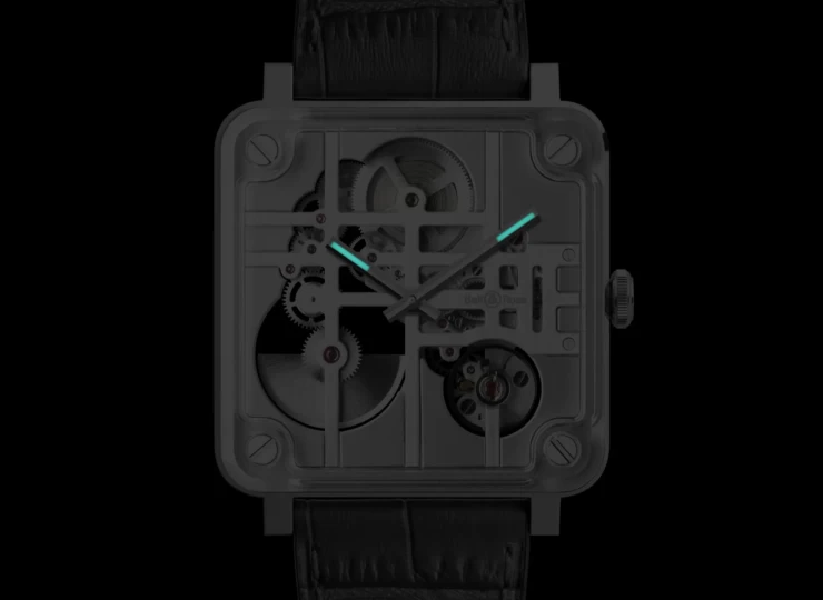 BELL & ROSS BR-X3 Micro-Rotor 40mm ホワイト文字盤 BRX3M-MR-ST/SCA
