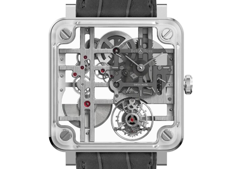 BELL & ROSS BR-X3 TOURBILLON MICRO-ROTOR 40mm スケルトン文字盤 BRX3M-TRB-ST/SCR