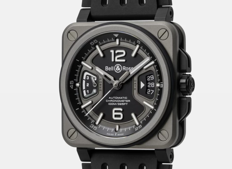 BELL & ROSS BR-X3 Black Titanium 41mm ブラック文字盤 BRX3R-BL-TI/SRB