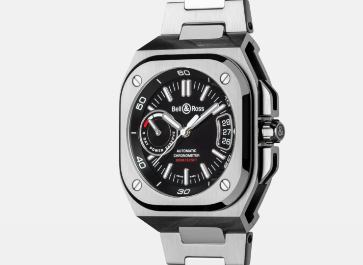 BELL & ROSS BR-X5 Black Steel 41mm ブラック文字盤 スティールブレスレット BRX5R-BL-ST/SST