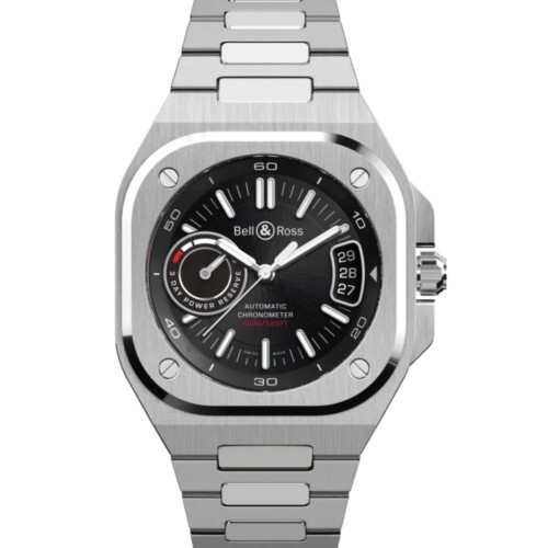 BR-X5 Black Steel 41mm ブラック文字盤 スティールブレスレット